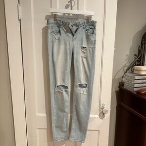 American Eagle women’s 10 X Long Skinny Jeans